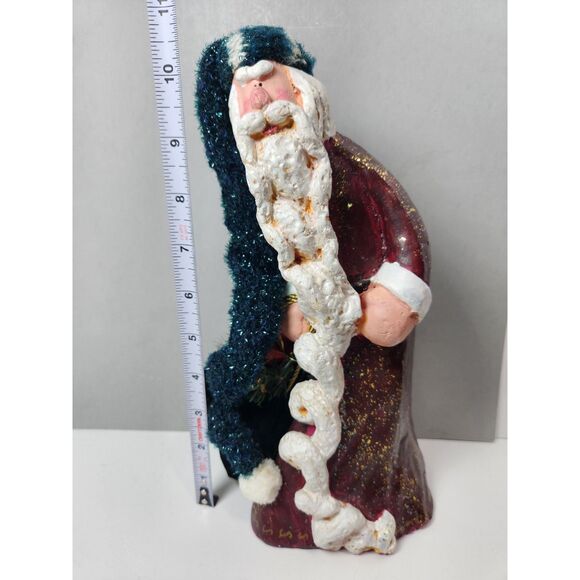 Old World Santa Claus Figurine Centerpiece Sterling Inc. 10.5" Tall St. Nicholas - Picture 8 of 8